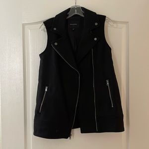 Banana republic black vest jacket